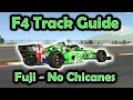 iRacing Track Guide Fuji No Chicanes | Formula F4 | W2 S3 2023