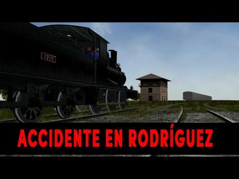 La locomotora que se quedó sin agua - Choque en General Rodríguez (Reconstrucción)