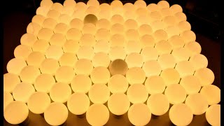 108 light bulb (86,400 lumen) mini-sun project!
