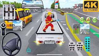 New Firefighter Car - Transport Car 3D Driving Class Android Gameplay 2026 screenshot 3