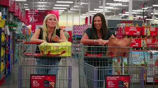 Two Busy Working Moms Shopping for their Family's Favorite BJ's Wholesale Club Items