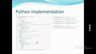 Python lab submission video