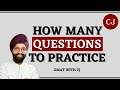 How Many Questions To Practice | GMAT with CJ
