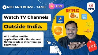🔴 LIVE ✈️Watch Indian TV channels outside India without VPN |  Hotstar,Netflix , VijayTV, Suntv screenshot 5