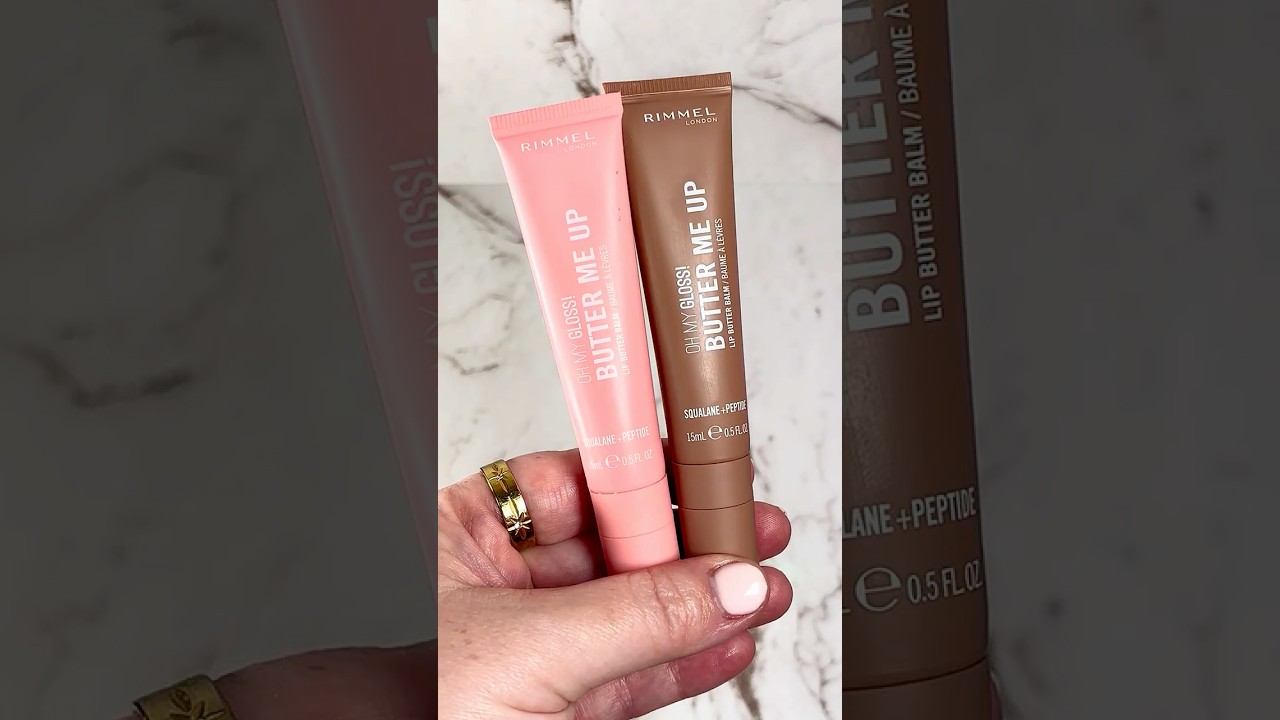 Rimmel London Oh My Gloss! Butter Me Up Lip Butter Balms (AD-PR) 👄 