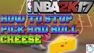 NBA 2K17: How to Stop Pick and Roll cheese for Good | Pick and Pop| MyPark | screenshot 5