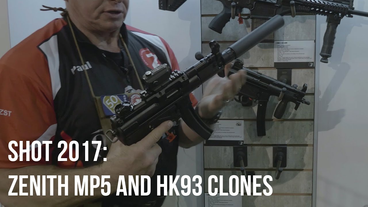 Zenith/MKE MP5 and HK93 Clones SHOT 2017 - YouTube.