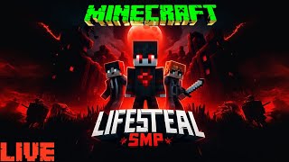 Minecraft JAVA+PE Lifesteal Public SMP Live | Minecraft Live Stream and PvP | Support for Dream PC