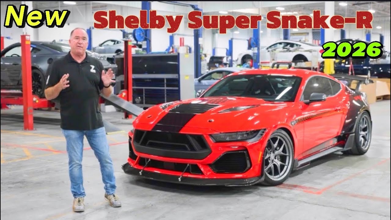 NEW 2026 Shelby Mustang Super Snake-R | Walking around & Full Details