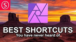 BEST Shortcuts, you have (probably) never heard off - Affinity Photo