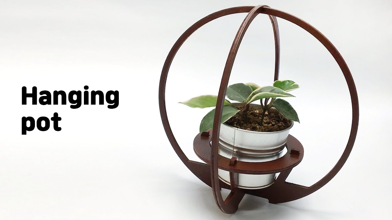 Basic CNC Project - A Hanging pot