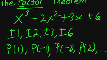 The Factor Theorem