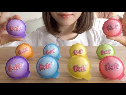 【咀嚼音】日本未発売のたまごグミを食べる【ASMR/EATINGSOUNDS】