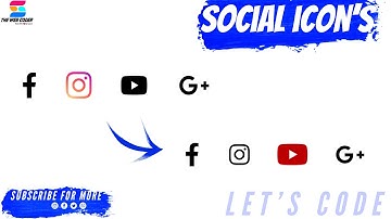 Colorful Social Media Icons Using css3  || SOCIAL ICONS - II