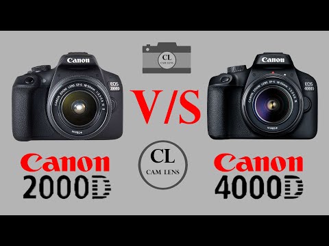 Video: Sejauh manakah Canon 4000d?