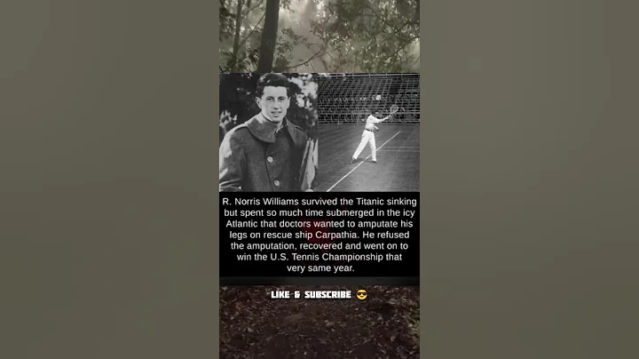 Titanic Survivor Refused Amputation — Then Won The U.S Tennis Championship #shorts