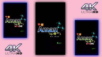#aman Aman Name Status | Aman Love Status | Aman Status | #shorts #namestatus