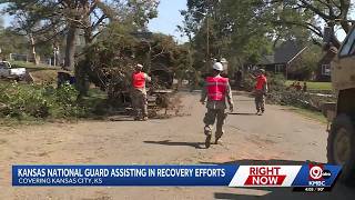 Kansas National Guard assists in KCK storm recovery efforts