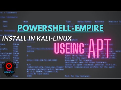 Install powershell empire in kali linux 2021 |powershell empire|Axosecurity