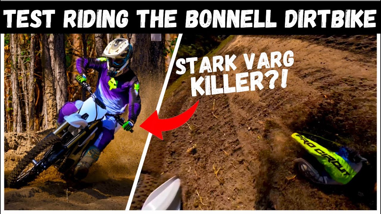 I Rode (And Crashed) a PROTOTYPE Electric Dirtbike! Bonnell Florida Test Ride NATIONAL