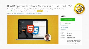 [Review] Build Responsive Real World Websites with HTML5 and CSS3: Learn Html and CSS