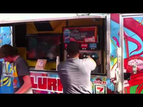 jacksonville beach golf course Free Slurpees at 7-Eleven announcement.