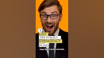 How to build an emergency fund fast: 3 quick tips ✨