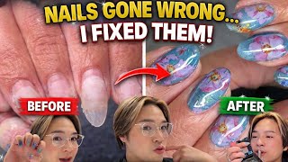 Clients NAIL DISASTERS | Day in the Life of a Nail Tech (GRWM + Q&A)