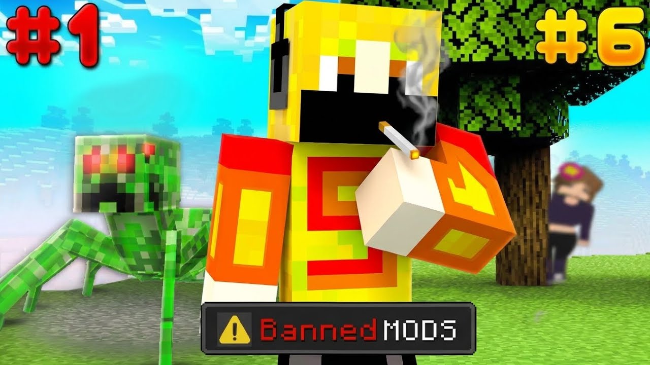 I Tried Every ILLEGAL BANNED Mod in Minecraft 2026 - YouTube
