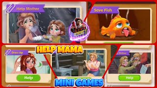 Help Mama Mini Games, Rescue Mary and Home Design Gameplay, No Commentary. screenshot 5