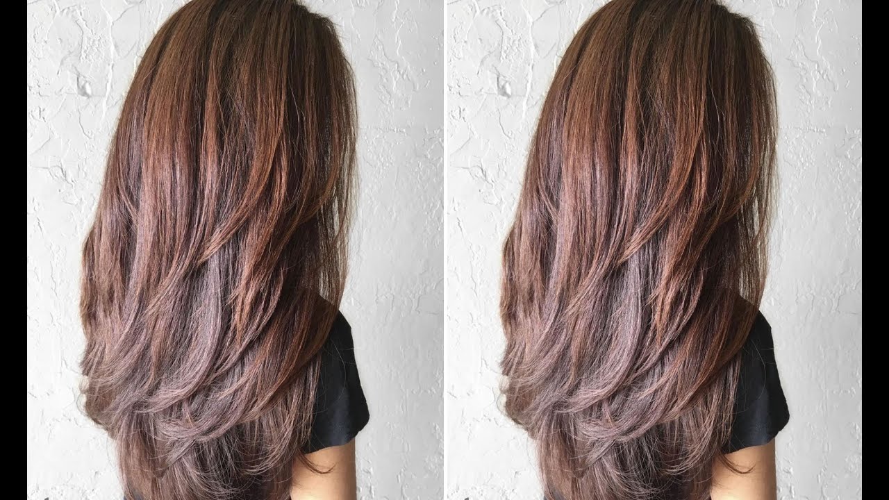 Layered Haircut for long hair