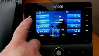 Snom M500 series call management