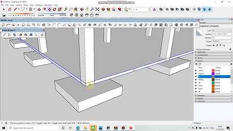 สอน สร้างโมเดล Sketchup พร้อม BOQ  EP.1