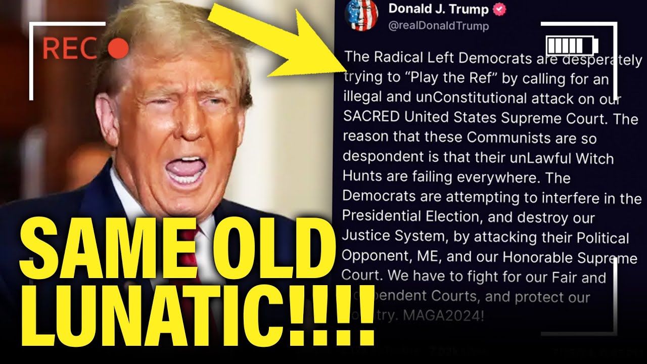 Trump THROWS TANTRUM Over Biden’s NEW PLANS