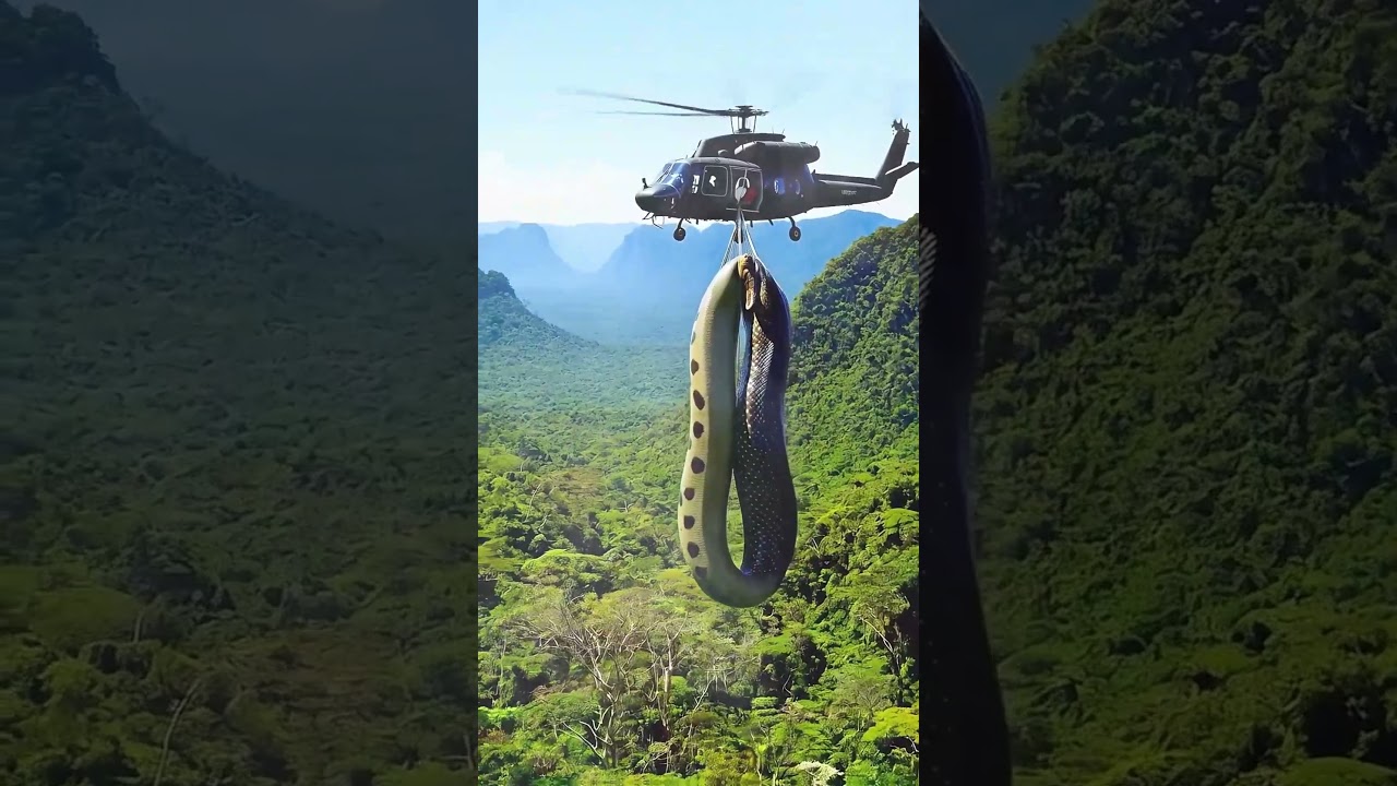 20-meter anaconda captured for scientific study 