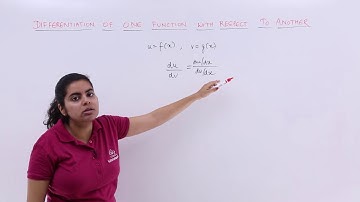 Differentiation Of One Function With Respect to Another Overview