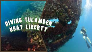Download Lagu Dive USAT Liberty Wreck Dive and Coral Gardens, Bali - Tulamben MP3