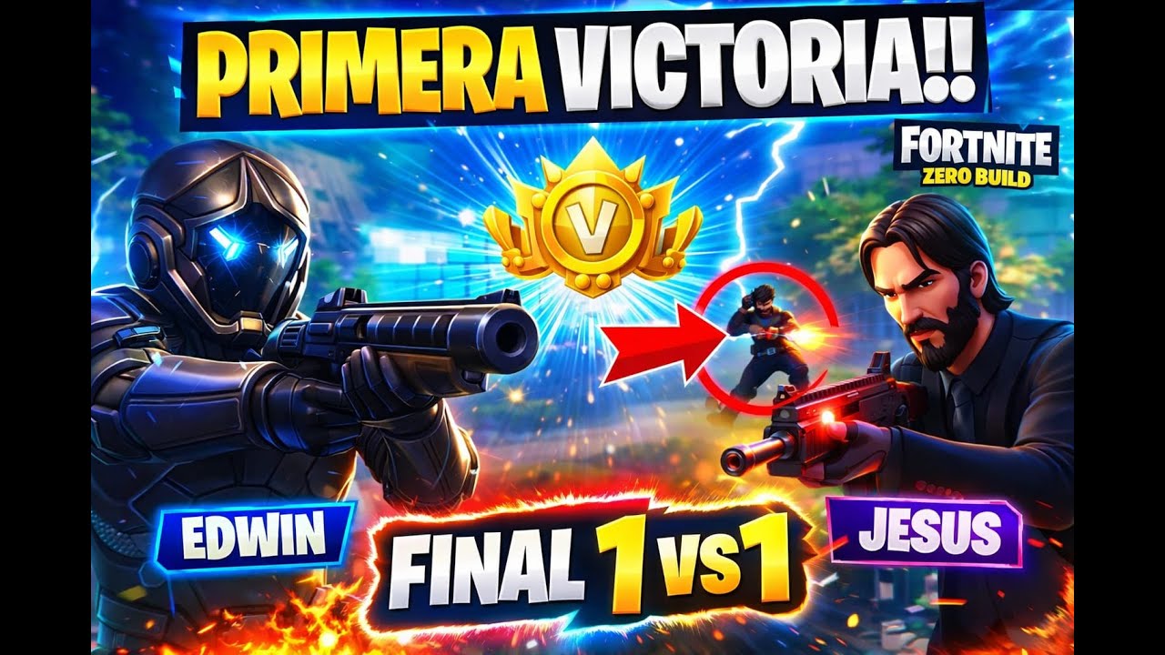 PRIMERA VICTORIA EN DÚO 🔥 Fortnite Cero Construcción | Final ÉPICO 1vs1