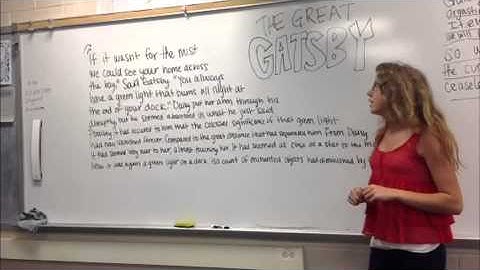 Great Gatsby project