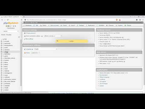 how to create a table using MySql command line and phpmyadmin