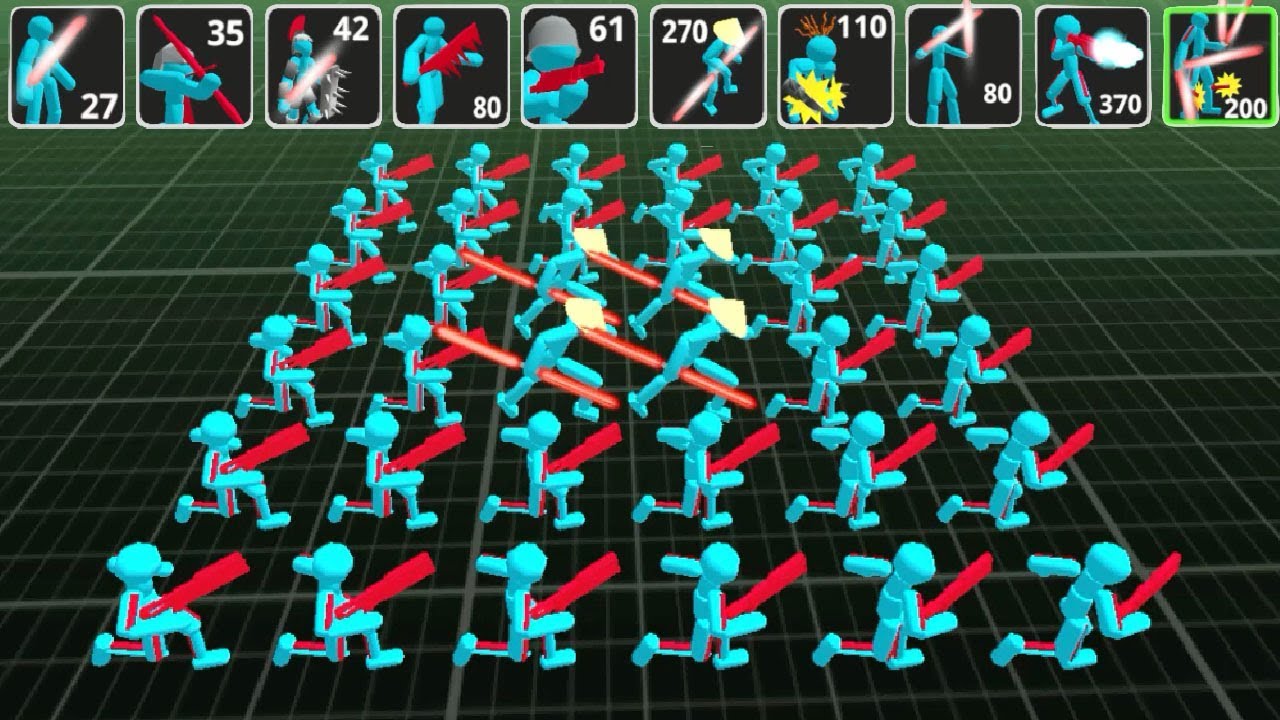 Stickman Warriors gameplay latest video : Free Download, Borrow