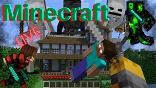 Minecraft With  Viewers (Survival series Live 4)