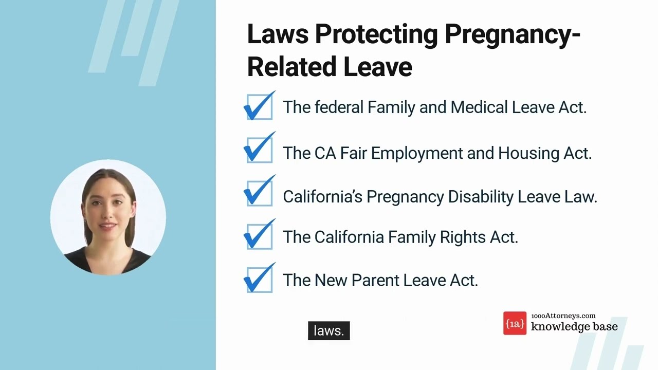California Pregnancy Disability Leave And The Pregnancy Discrimination California Pregnancy Disability Leave And The Pregnancy Discrimination