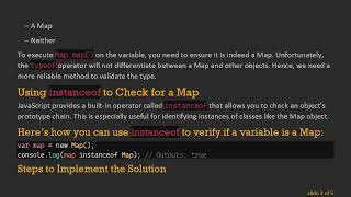 How to Check if a Value is of Type Map in JavaScript