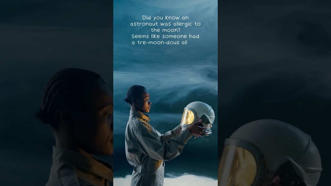 Did you know an astronaut was allergic to the moon?  