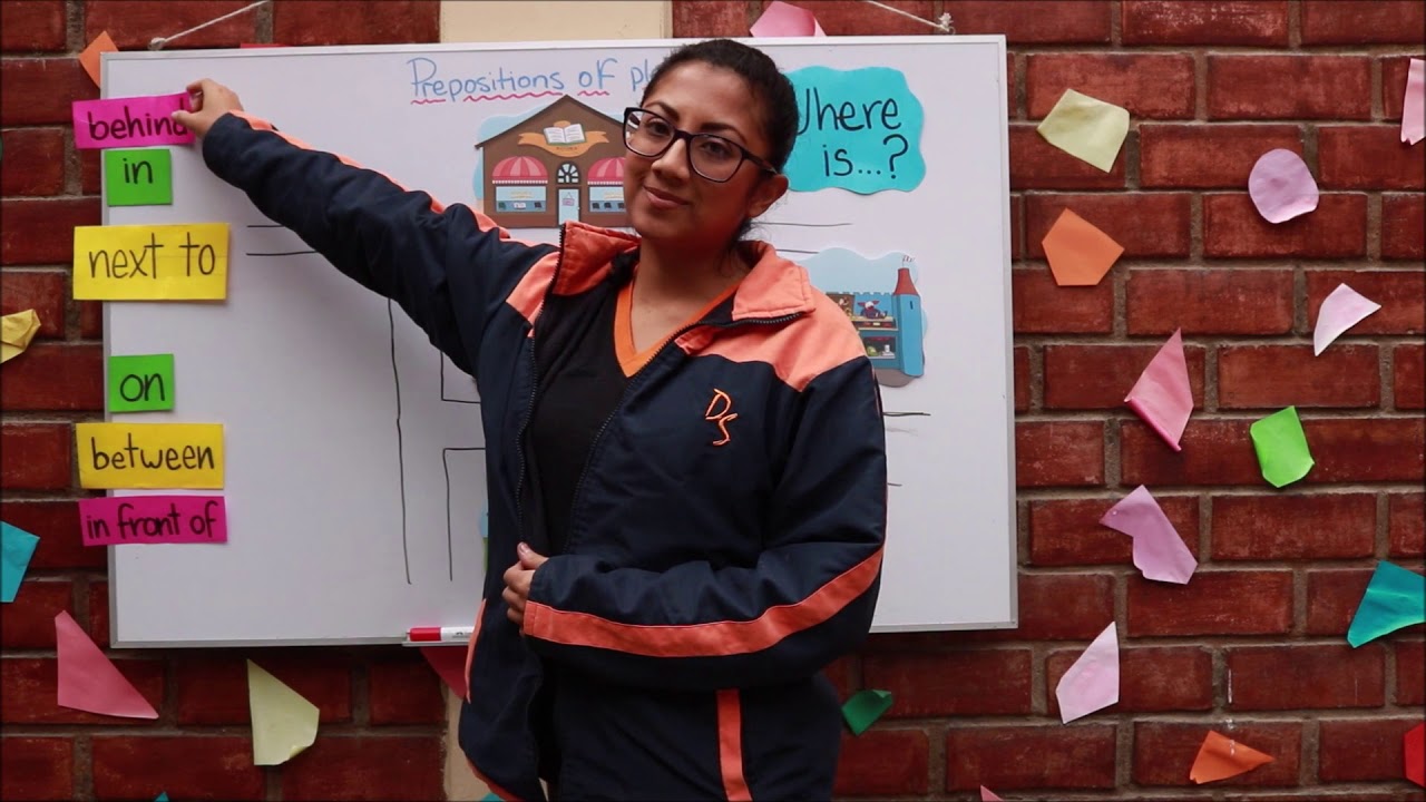 Prepositions of place - YouTube