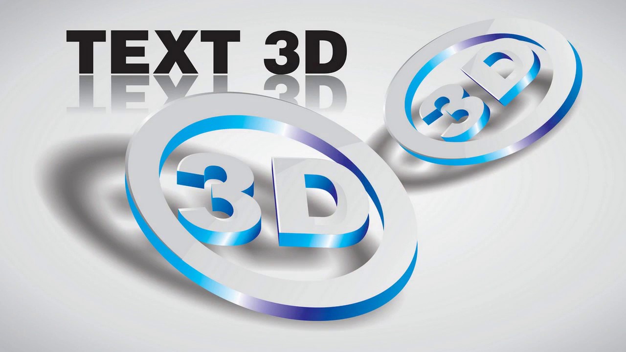 Corel Draw X7 I Hướng dẫn ý tưởng thiết kế Logo TEXT 3D hay nhất