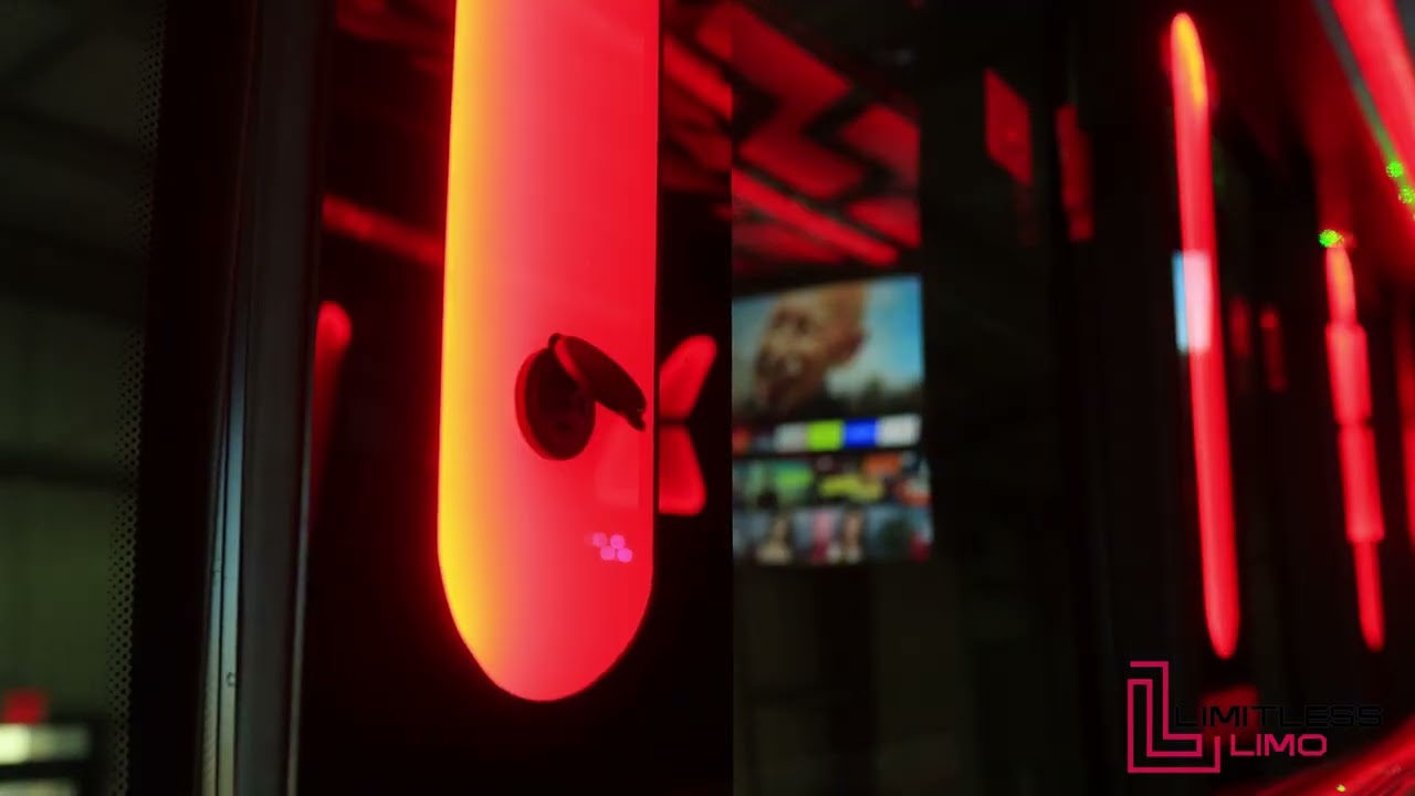 Limitless Limo-27 Passenger Party Bus (White)