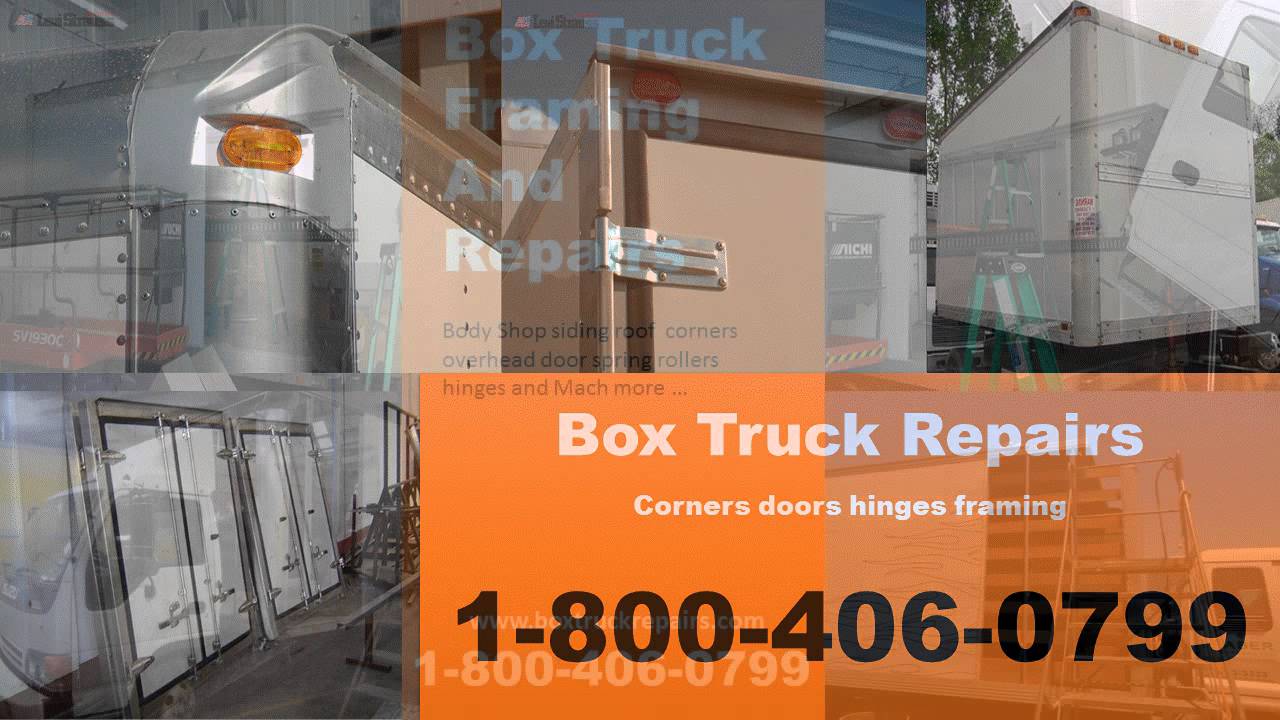 18004060799 dry freight body box truck repairs commercial cargo new