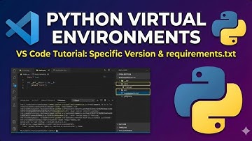 Create Python Version Virtual Environment in Visual Studio and Run Requirements.txt file